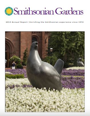 2014 Smithsonian Gardens Annual Report Cover