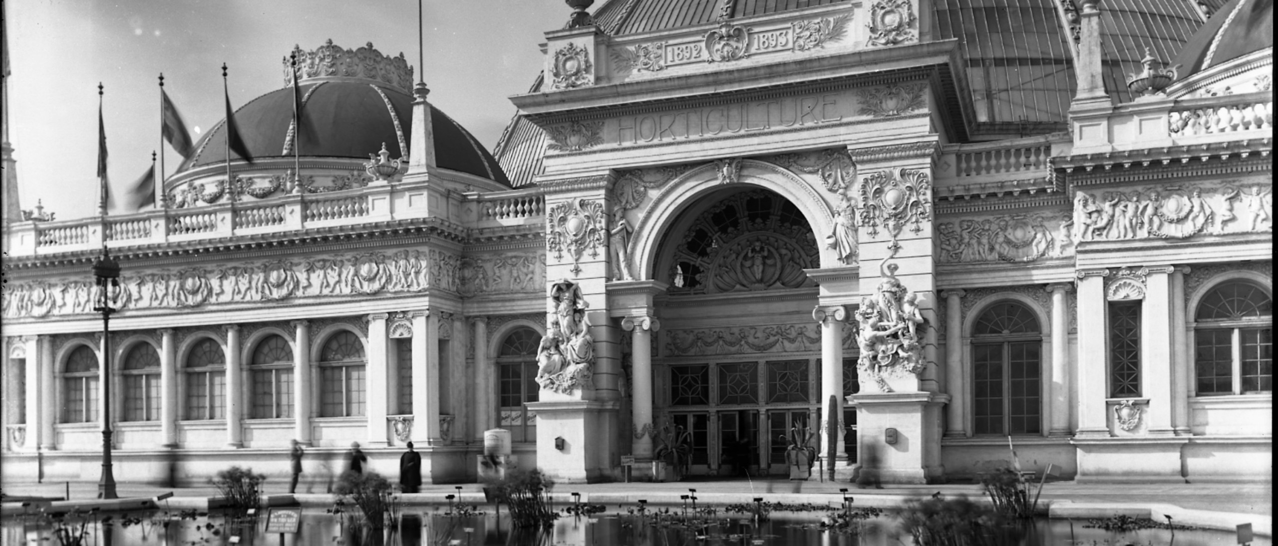 Horticulture Palace, World’s Columbian Exposition, about 1893 Archives of American Gardens