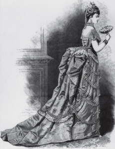 Illustration from Harper’s Bazaar, Oct 8, 1881