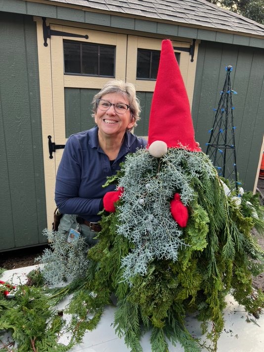 DIY Christmas Tree Gnomes. From Christmas trees to your front