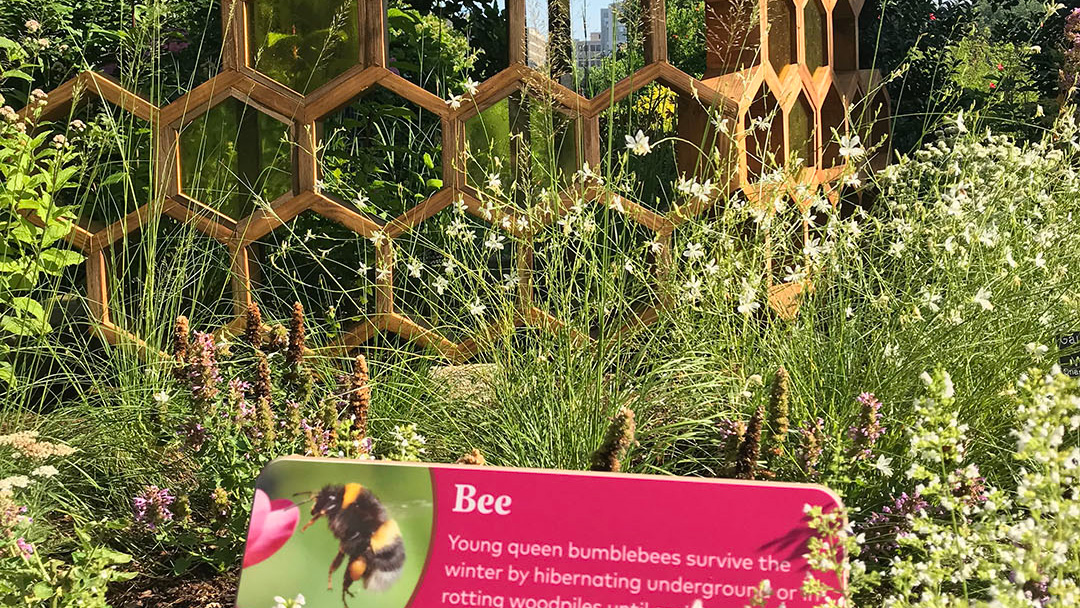 Habitat Bee installation