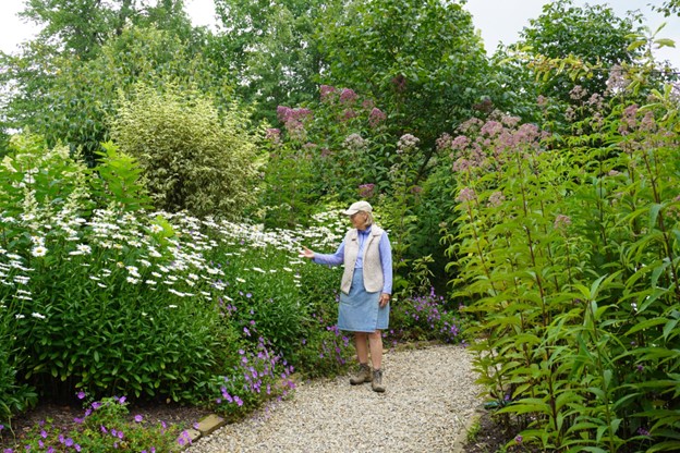 4. Mary Palmer Dargan, landscape architect in Cashiers/Atlanta, redesigned the Hayes Fairchild Garden for a total experience for all the senses. Sara Gaines, photographer.