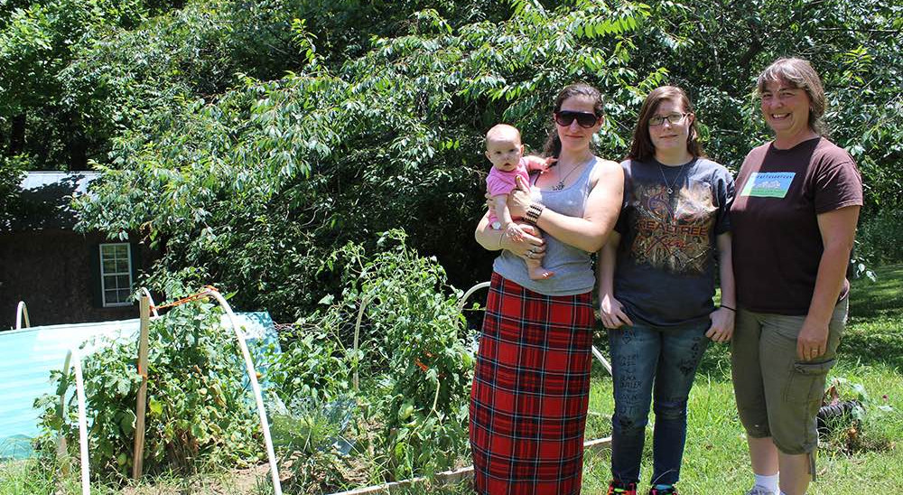 Family of Women in Food