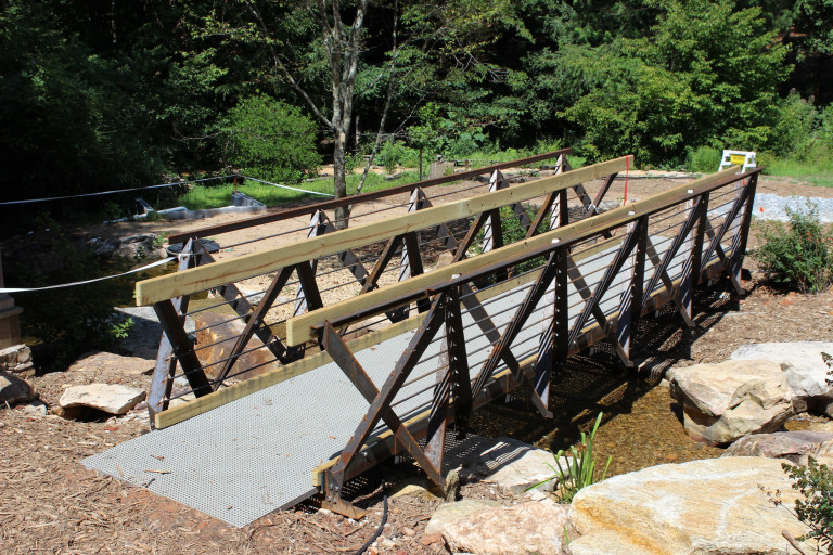 One of the eight new bridges