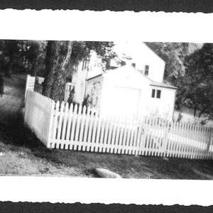 The house where Linda grew up in Pikesville, Maryland, during World War II.