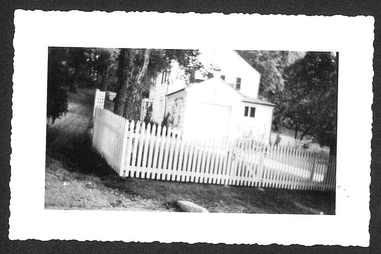 The house where Linda grew up in Pikesville, Maryland, during World War II.