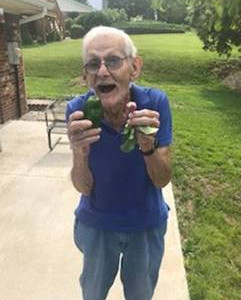 My 96-Year-Old Dad has a Green Thumb in West Virginia.