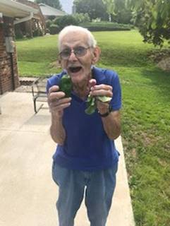 My 96-Year-Old Dad has a Green Thumb in West Virginia.