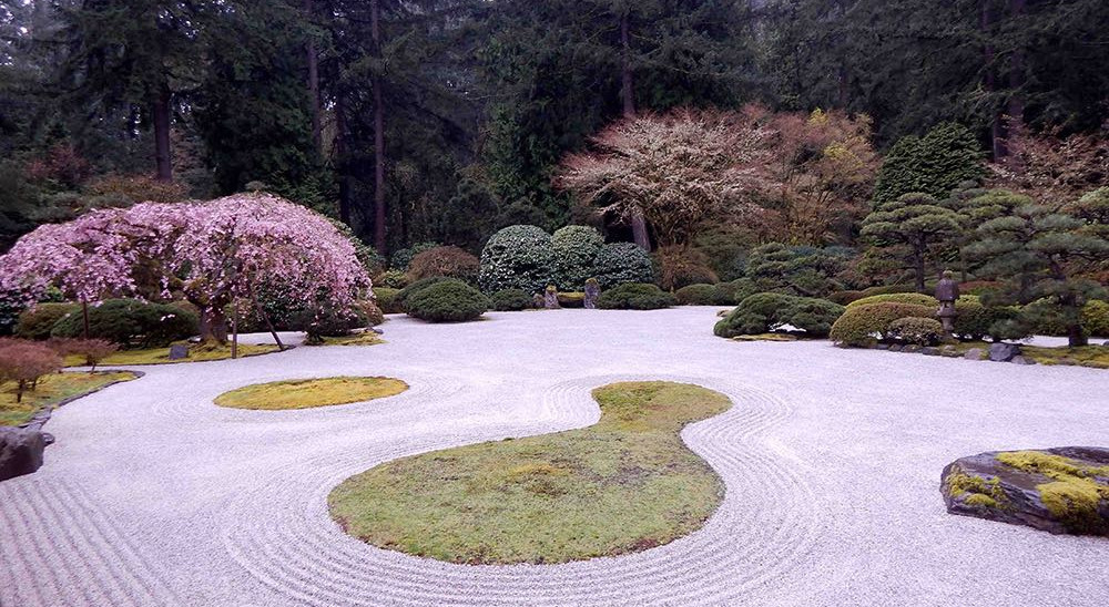 The Flat Garden at the Portland Japanese Garden.