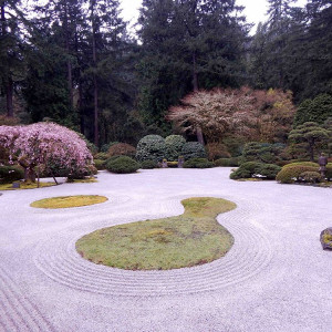 The Flat Garden at the Portland Japanese Garden.