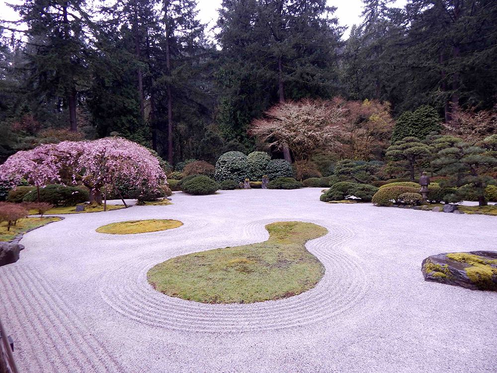 The Flat Garden at the Portland Japanese Garden.