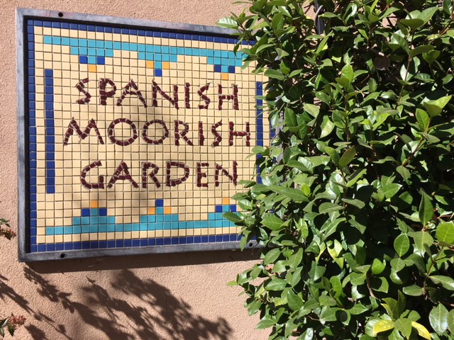 Albuquerque BioPark Botanic Garden, Spanish Moorish Garden.