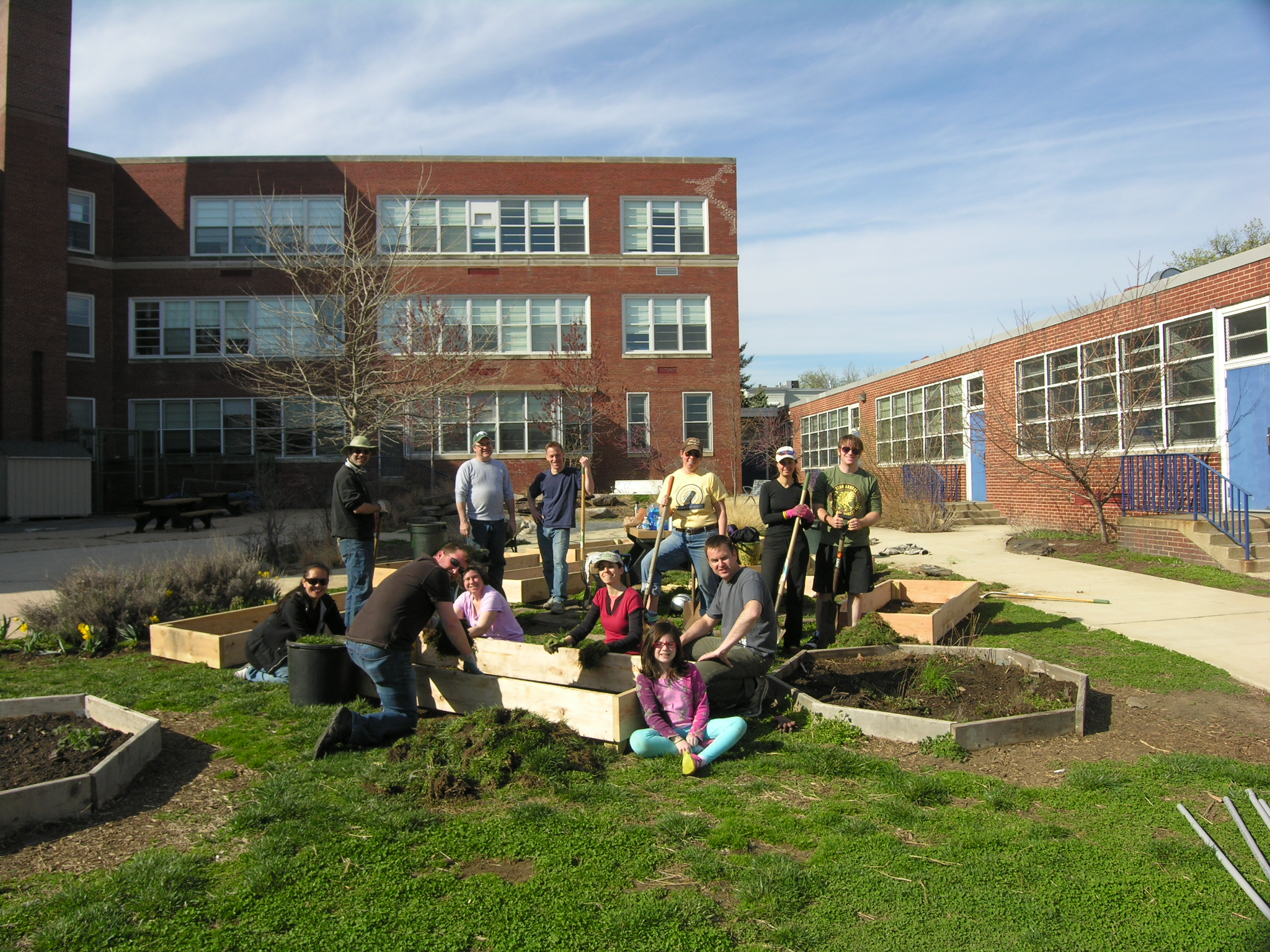 Tyler Elementary FoodPrints garden