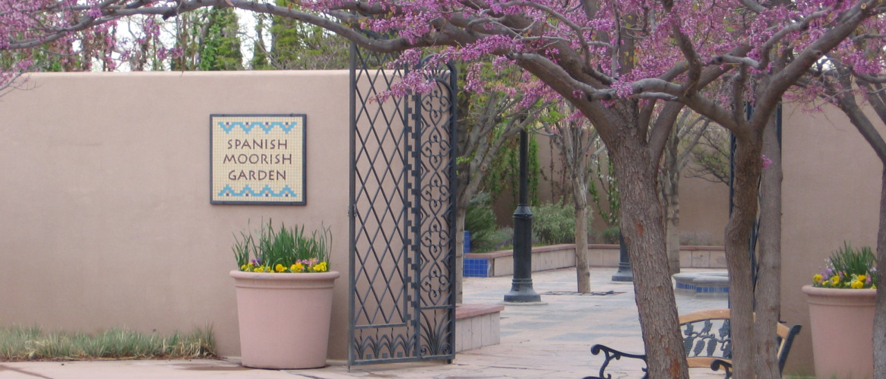 Entrance to the Spanish Moorish Garden