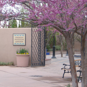 Entrance to the Spanish Moorish Garden