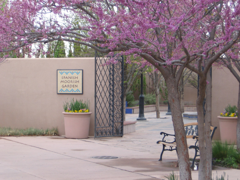 Entrance to the Spanish Moorish Garden