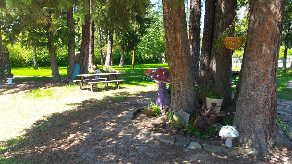 The Libby Area Community Garden in the winter of 2016.