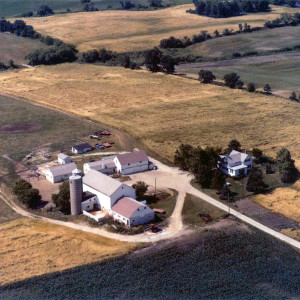 Photo of the Napientek farm taken by Jackie, who lives across the street. Jackie Ioder, photographer.