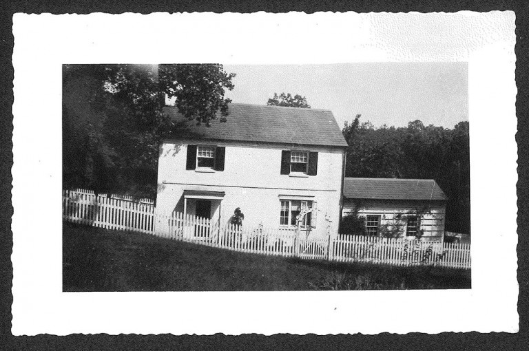 Linda's house in the 1940s