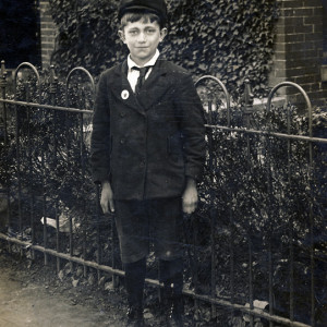 Harry Sr. circa 1908 . Paul's children and sister in their garden in Nelson County, Virginia, 2013.