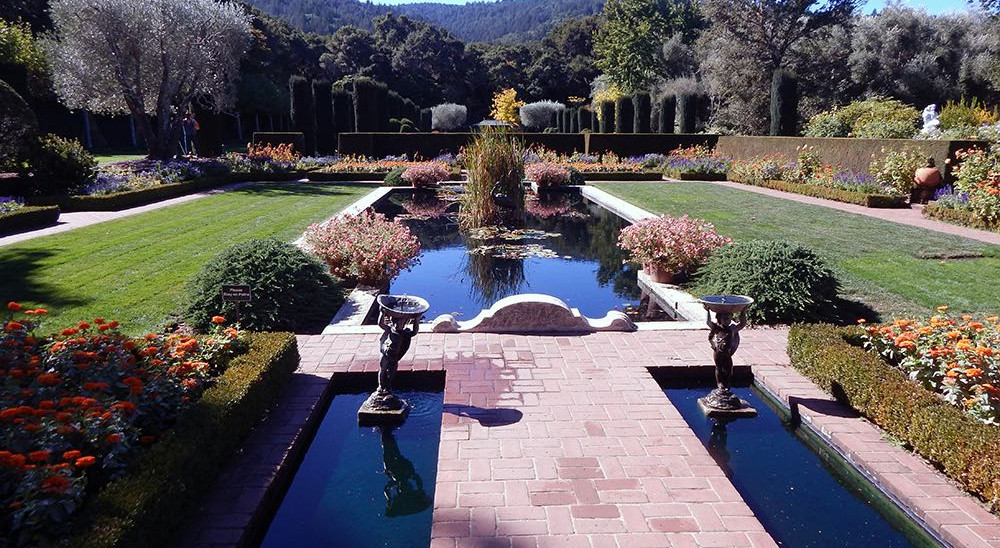 The Sunken Garden at Filoli garden,