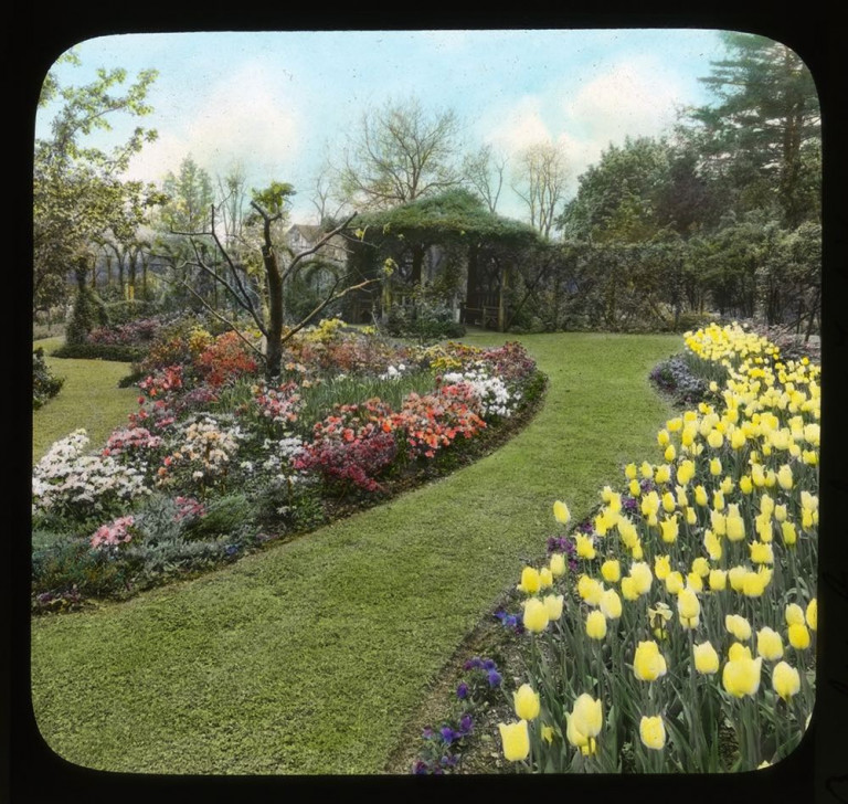 Breeze Hill garden 1932