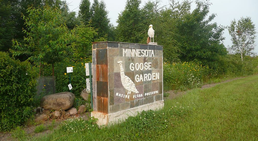 Entrance to the garden