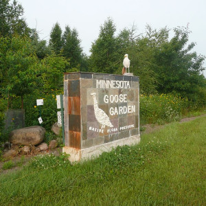 Entrance to the garden