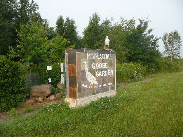 Entrance to the garden