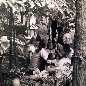 Larry and Camy were married in her parents' backyard in Gaithersburg, Maryland on June 2, 1973.