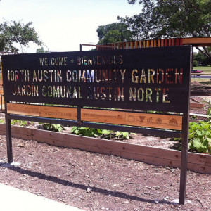 Welcome sign