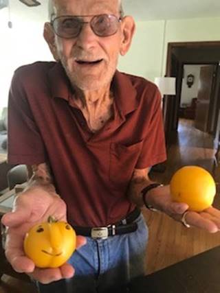 My 96-Year-Old Dad has a Green Thumb in West Virginia.