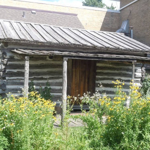 Gannon cabin and kitchen garden