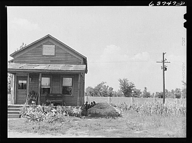 House in the Eight Mile-Wyoming neighborhood of Detroit, 1941