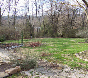 Quanah Garden. The author's childhood home designed by her parents, 1968.