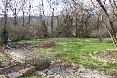 Quanah Garden. The author's childhood home designed by her parents, 1968.