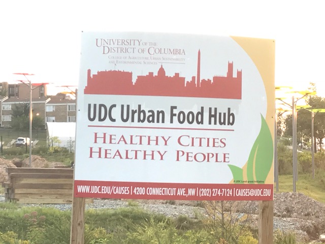 A three-acre urban farm located on East Capitol Street in Washington, D.C.