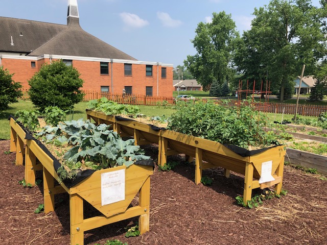 Daily Bread Produce Garden in Gahanna, OH.
